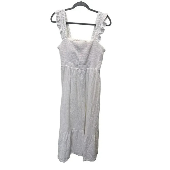NWT Soma Cotton Gauze Tiered Maxi Bra Dress size Large - Picture 1 of 7